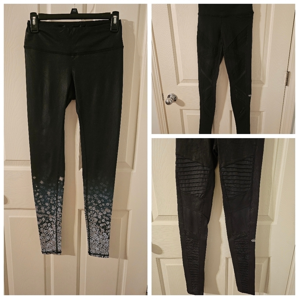 Alo Leggings 3 Pair Bundle Size XS
